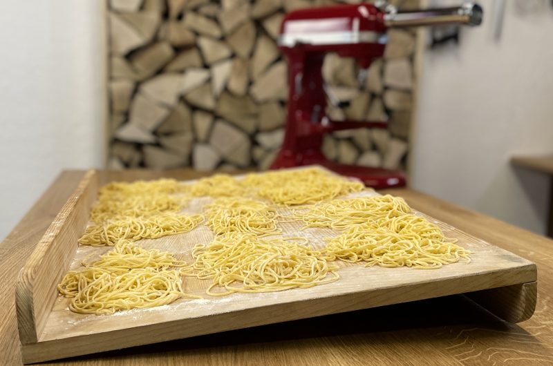 Spaghetti selbst gemacht